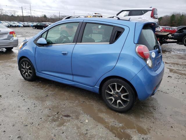 KL8CF6S95DC512067 - 2013 CHEVROLET SPARK 2LT BLUE photo 2