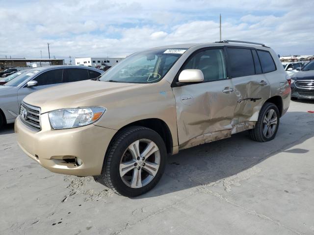 JTEES43A882069347 - 2008 TOYOTA HIGHLANDER SPORT TAN photo 1