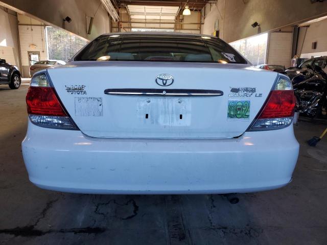 4T1BE30K25U535355 - 2005 TOYOTA CAMRY LE WHITE photo 6