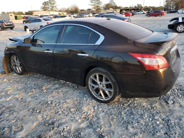 1N4AA5AP3BC841019 - 2011 NISSAN MAXIMA S BLACK photo 2