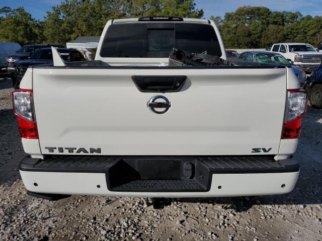 1N6AA1EF5MN526215 - 2021 NISSAN TITAN SV WHITE photo 6