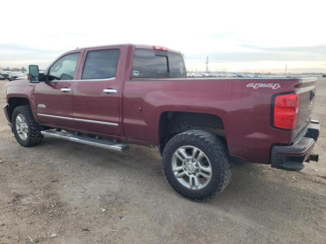 1GC1KXE83FF587788 - 2015 CHEVROLET SILVERADO K2500 HIGH COUNTRY BURGUNDY photo 2