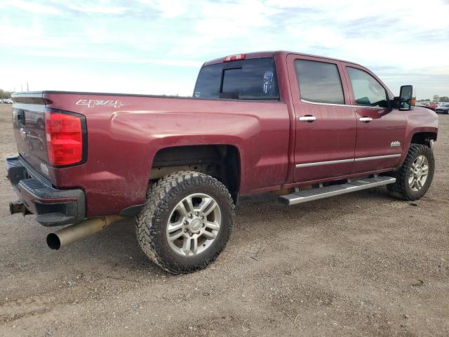 1GC1KXE83FF587788 - 2015 CHEVROLET SILVERADO K2500 HIGH COUNTRY BURGUNDY photo 3