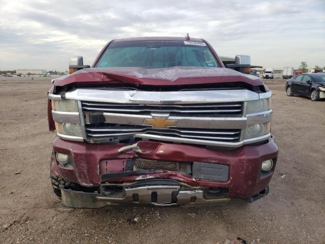 1GC1KXE83FF587788 - 2015 CHEVROLET SILVERADO K2500 HIGH COUNTRY BURGUNDY photo 5