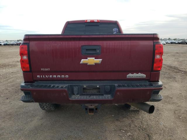 1GC1KXE83FF587788 - 2015 CHEVROLET SILVERADO K2500 HIGH COUNTRY BURGUNDY photo 6