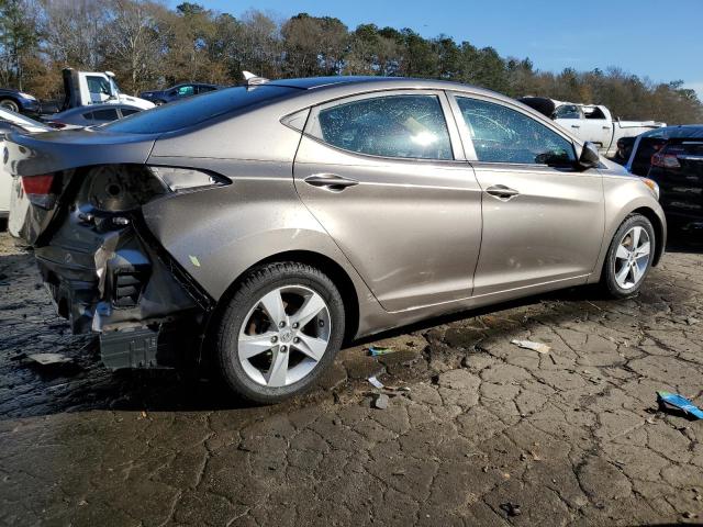 5NPDH4AE4DH442011 - 2013 HYUNDAI ELANTRA GLS TAN photo 3