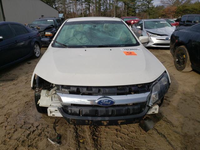 3FAHP0HA4CR158038 - 2012 FORD FUSION SE WHITE photo 5