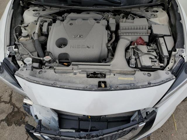 1N4AA6AVXKC372550 - 2019 NISSAN MAXIMA S WHITE photo 11