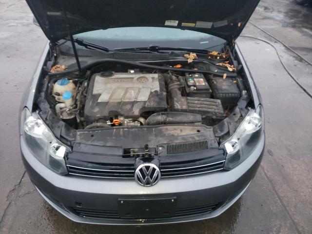 3VWPL8AJ5BM708589 - 2011 VOLKSWAGEN JETTA TDI GRAY photo 11