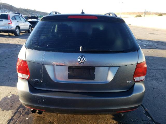 3VWPL8AJ5BM708589 - 2011 VOLKSWAGEN JETTA TDI GRAY photo 6