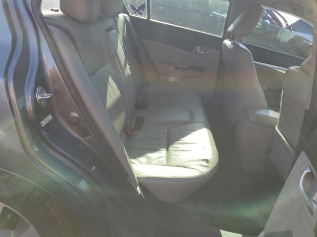 19XFB2F99DE050673 - 2013 HONDA CIVIC EXL ნაცრისფერი ფოტო 10