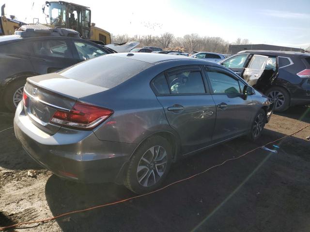 19XFB2F99DE050673 - 2013 HONDA CIVIC EXL GRAY photo 3