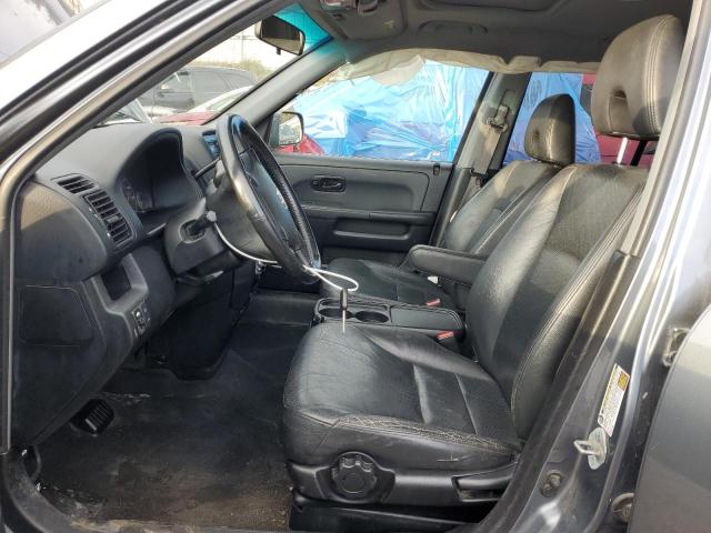 JHLRD78975C054962 - 2005 HONDA CR-V SE GRAY photo 7