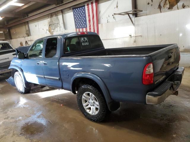 5TBBT44136S482956 - 2006 TOYOTA TUNDRA ACCESS CAB SR5 BLUE photo 2