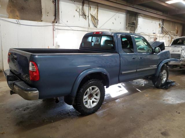 5TBBT44136S482956 - 2006 TOYOTA TUNDRA ACCESS CAB SR5 BLUE photo 3