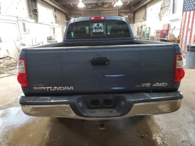 5TBBT44136S482956 - 2006 TOYOTA TUNDRA ACCESS CAB SR5 BLUE photo 6