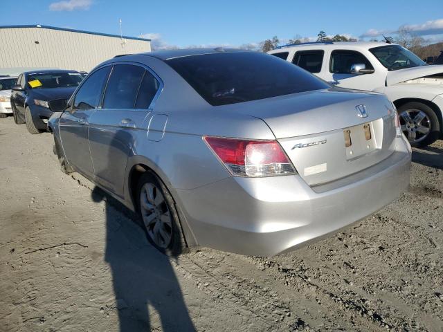 1HGCP26808A140901 - 2008 HONDA ACCORD EXL SILVER photo 2