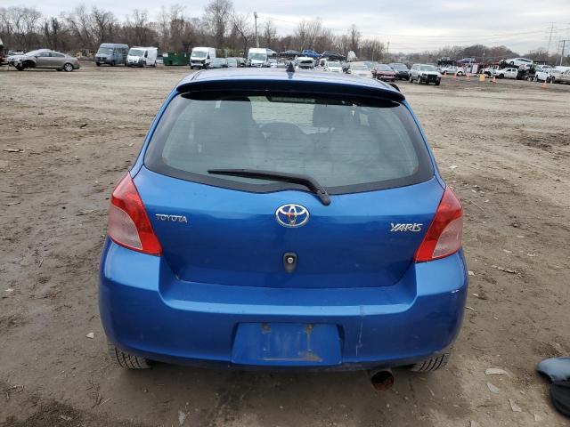 JTDJT923275092751 - 2007 TOYOTA YARIS BLUE photo 6