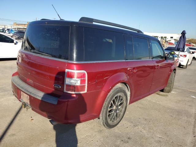 2FMGK5C81DBD28356 - 2013 FORD FLEX SEL RED photo 3