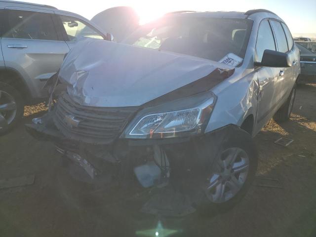 1GNKRFKD2HJ151078 - 2017 CHEVROLET TRAVERSE LS SILVER photo 1