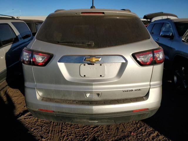 1GNKRFKD2HJ151078 - 2017 CHEVROLET TRAVERSE LS SILVER photo 6