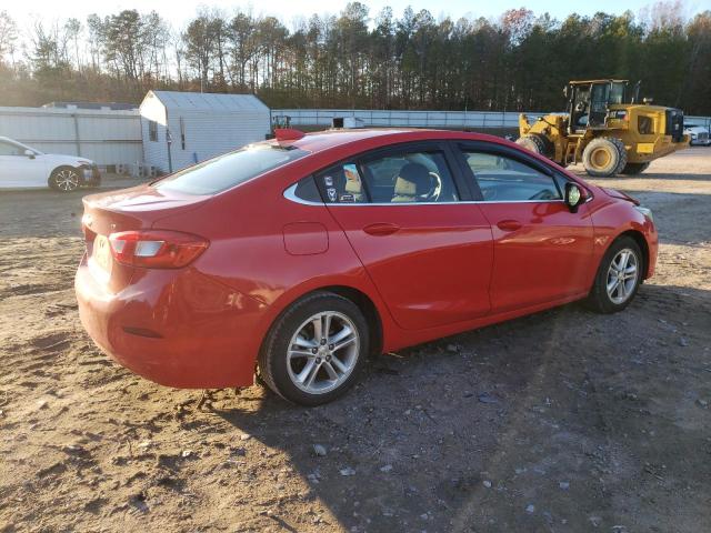 1G1BE5SM8G7271602 - 2016 CHEVROLET CRUZE LT RED photo 3