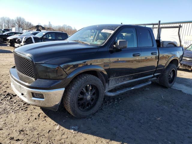 1C6RD7JT2CS215229 - 2012 DODGE RAM 1500 LARAMIE BLACK photo 1