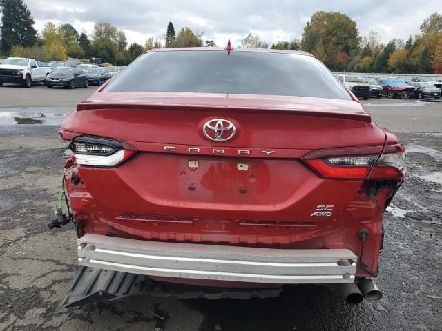 4T1G11BK6PU075137 - 2023 TOYOTA CAMRY SE NIGHT SHADE RED photo 6