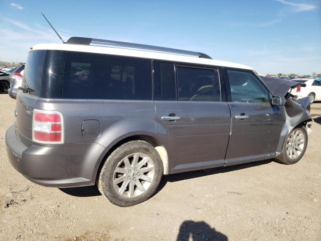 2FMDK52C39BA19276 - 2009 FORD FLEX SEL GRAY photo 3