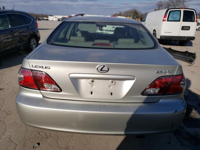 JTHBA30G945010151 - 2004 LEXUS ES 330 GRAY photo 6