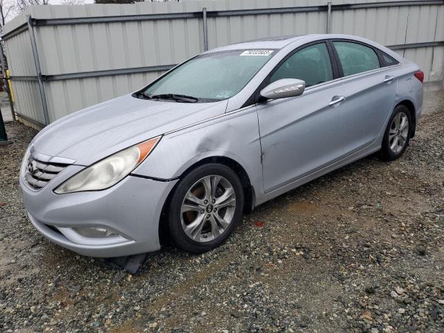 5NPEC4AC4BH127434 - 2011 HYUNDAI SONATA SE SILVER photo 1