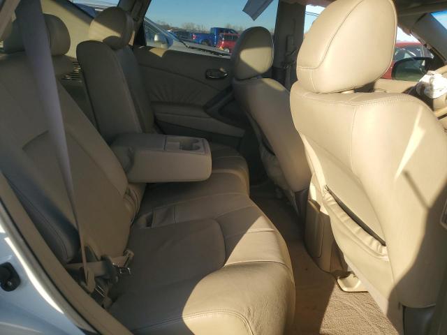 JN8AZ18W59W120464 - 2009 NISSAN MURANO S WHITE photo 10