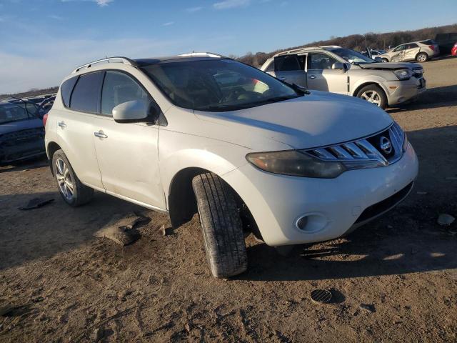 JN8AZ18W59W120464 - 2009 NISSAN MURANO S WHITE photo 4