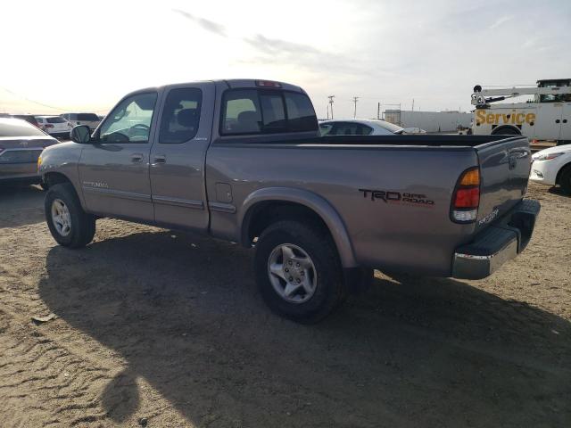 5TBRT381X1S173187 - 2001 TOYOTA TUNDRA ACCESS CAB LIMITED GRAY photo 2