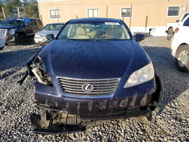 JTHBJ46G682225202 - 2008 LEXUS ES 350 BLUE photo 5