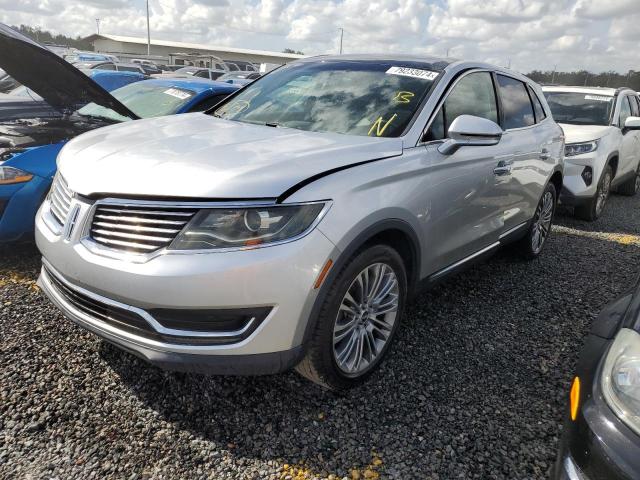 2LMPJ6LR9JBL12777 - 2018 LINCOLN MKX RESERVE Silber Foto 1