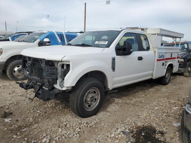 1FD7X3A61KEC91415 - 2019 FORD F-350 SUPER DUTY WHITE photo 1