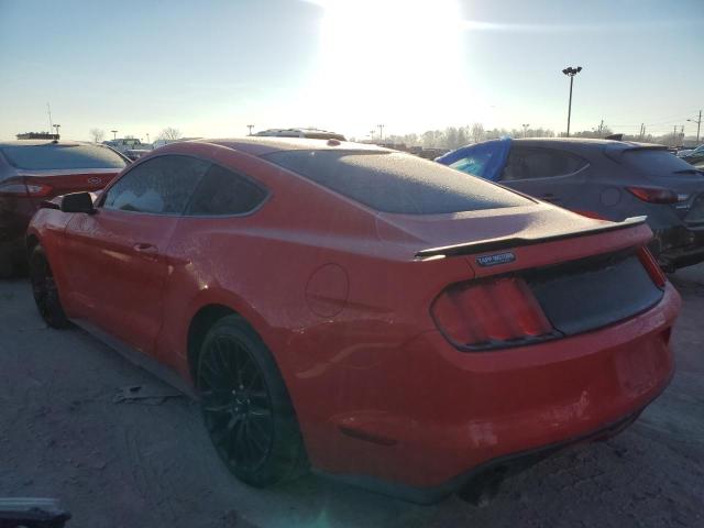 1FA6P8TH5G5279146 - 2016 FORD MUSTANG RED photo 2