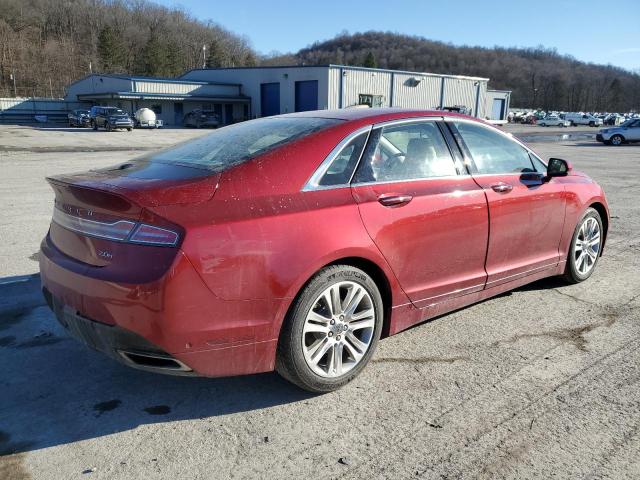 3LN6L2LUXDR823371 - 2013 LINCOLN MKZ HYBRID RED photo 3