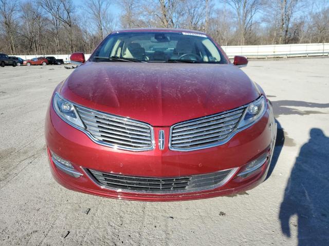 3LN6L2LUXDR823371 - 2013 LINCOLN MKZ HYBRID RED photo 5