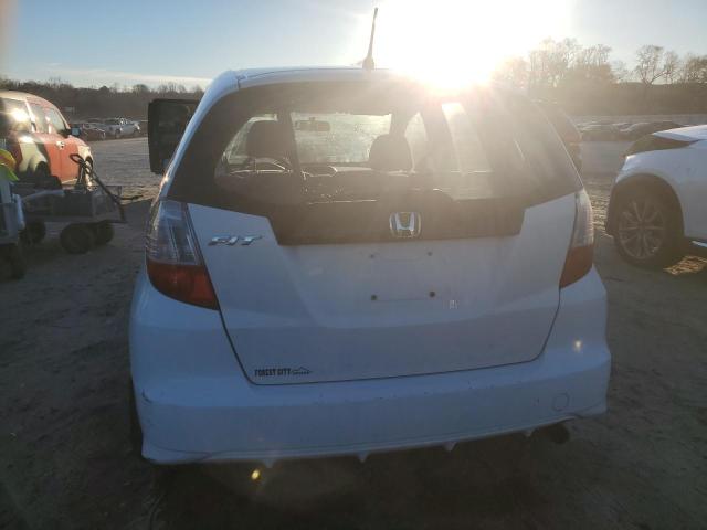 JHMGE8H35CC020372 - 2012 HONDA FIT WHITE photo 6