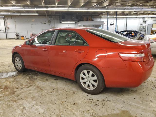 4T1BE46K97U095859 - 2007 TOYOTA CAMRY CE RED photo 2