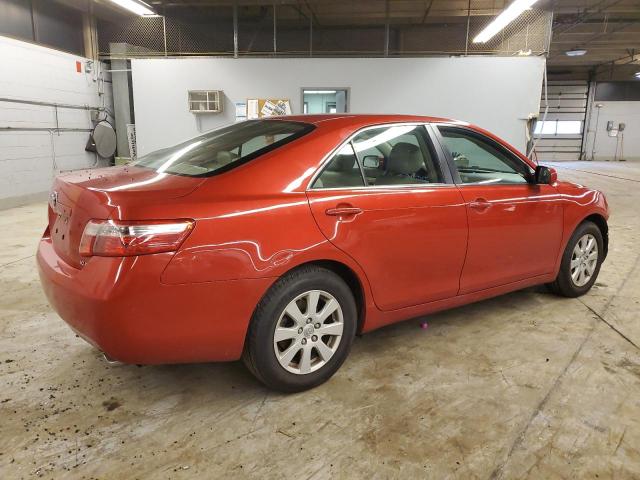 4T1BE46K97U095859 - 2007 TOYOTA CAMRY CE RED photo 3