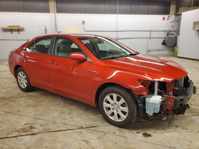 4T1BE46K97U095859 - 2007 TOYOTA CAMRY CE RED photo 4