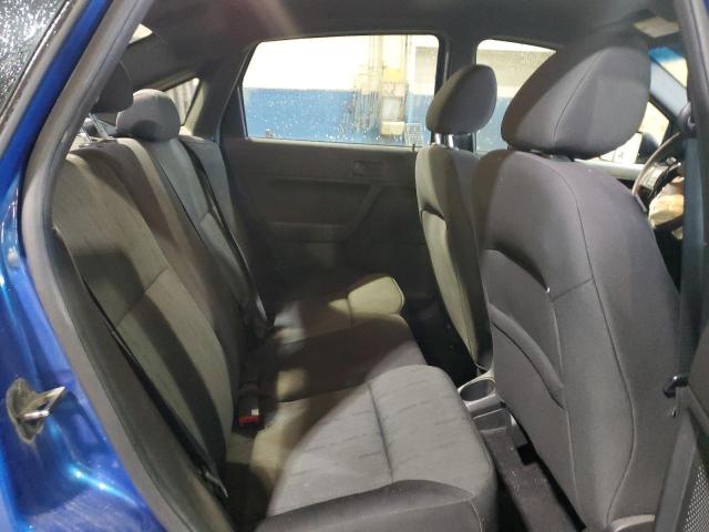 1FAHP3FN0AW289517 - 2010 FORD FOCUS SE BLUE photo 10