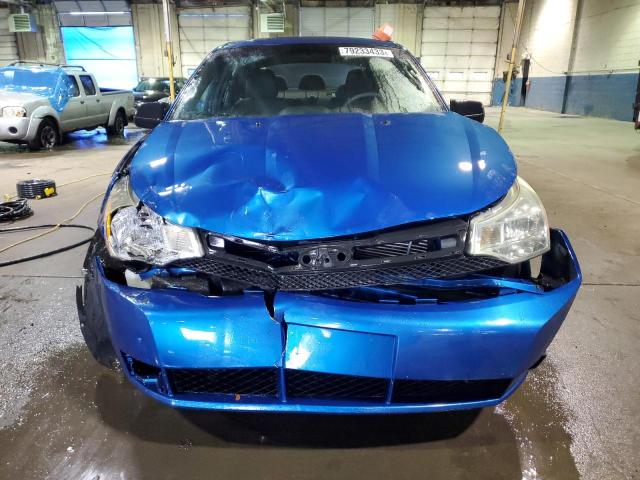 1FAHP3FN0AW289517 - 2010 FORD FOCUS SE BLUE photo 5