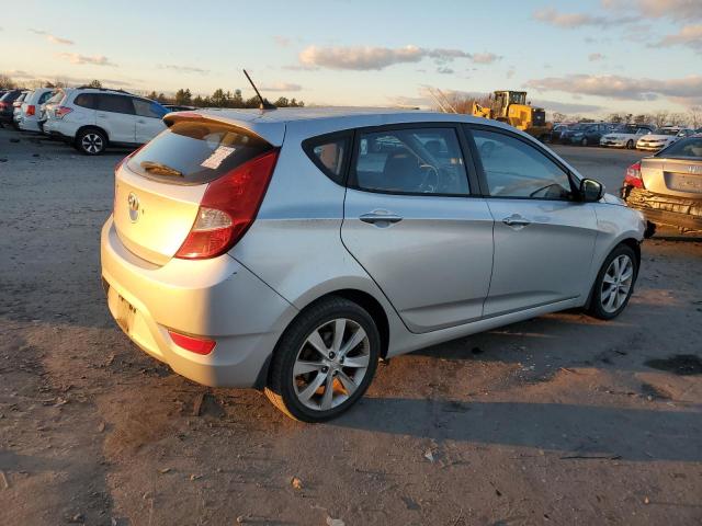 KMHCU5AE5CU054105 - 2012 HYUNDAI ACCENT GLS SILVER photo 3