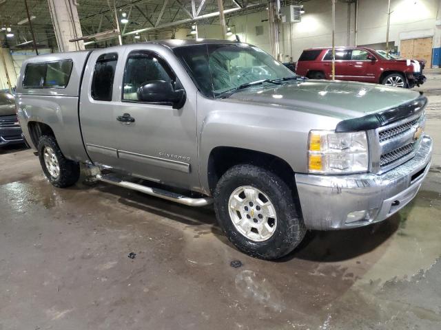 1GCRKSE74DZ299707 - 2013 CHEVROLET 1500 SILVE K1500 LT GRAY photo 4