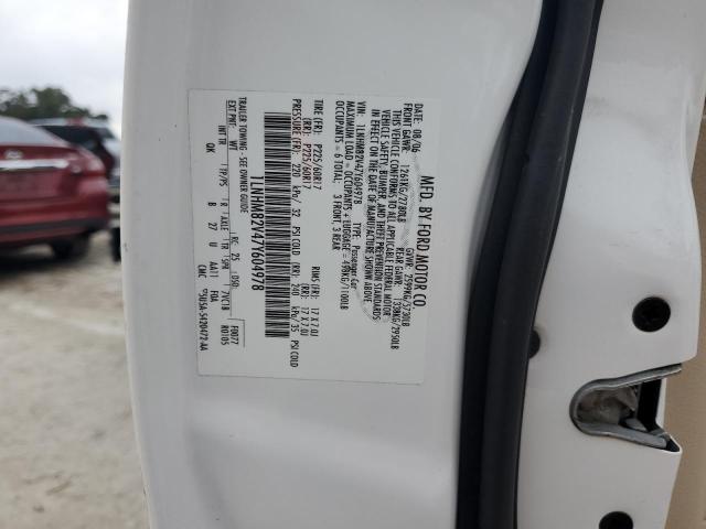 1LNHM82V47Y604978 - 2007 LINCOLN TOWN CAR SIGNATURE LIMITED WHITE photo 13