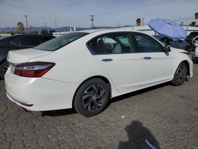 1HGCR2F35GA106952 - 2016 HONDA ACCORD LX WHITE photo 3